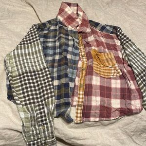 colorblock flannel